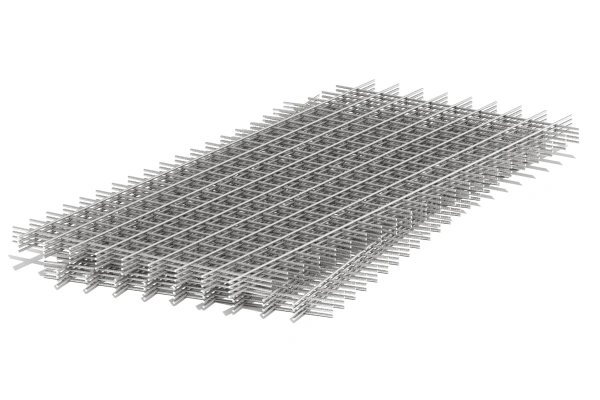 Сетка сварная дорожная 100х100х6мм в картах 2х6м